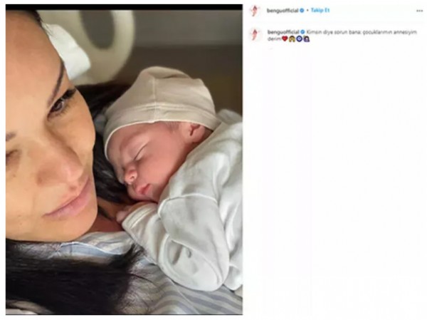 Bengü'den aşk pozu...